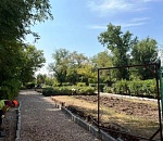 В Астраханской области благоустройство парка «Летный» идет по графику