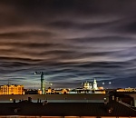 Природный пожар в Калмыкии стал причиной редкого небесного зрелища в Астрахани 