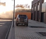 В районе Набережной Приволжского затона в Астрахани сгорел частный дом