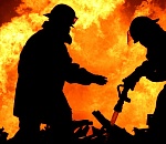 На пожаре под Астраханью погибло два человека