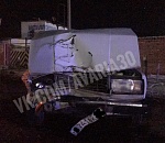 В Астрахани столкнулись два детища советского автопрома: всмятку