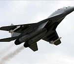 Под Астраханью сгорел Миг-29