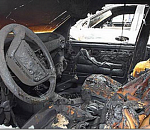 Под Астраханью сгорел еще один автомобиль