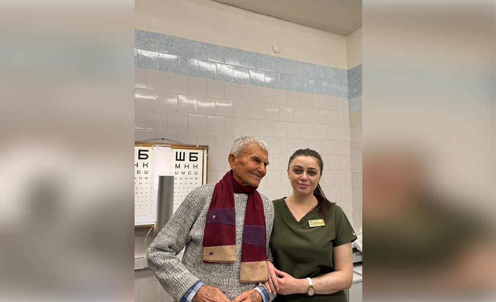 Астраханские врачи вернули зрение 97-летнему ветерану Великой Отечественной войны