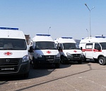 В Астраханскую область прибыли новые машины скорой помощи
