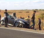 Жертв ДТП на астраханской трассе пришлось доставать спецтехникой