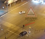 На дорогах Астрахани засняли "смертника"