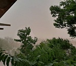 Астрахань накрывает пыльная буря