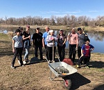 Сотрудники ПривЖД и ветераны-железнодорожники приняли участие в акции «Дни чистоты» в Астрахани 