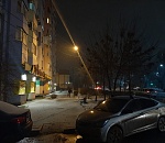 В Астрахани выпал снежок, но куцый