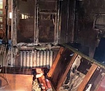 В Астрахани два часа горел пятиэтажный дом. Пострадала пенсионерка