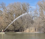 Первый в этом году пожар зафиксирован в Астраханском заповеднике