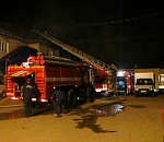 В Астрахани выгорело дотла офисное здание возле ТЦ «Восточный» 