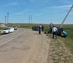 ДТП под Астраханью: два человека погибли, сельчане остались без света