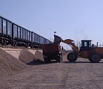 140 тысяч тонн щебня прибыло в Астраханскую область для строительства Восточного обхода