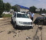 В ДТП на встречной полосе в Элисте пострадали трое астраханцев