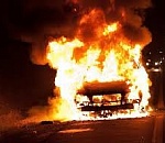 В День народного единства в Астраханской области сгорели сарай и автомобиль