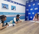 В астраханском Штабе общественной поддержки «Единой России» прошли первые приемы