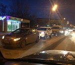 Утро начинается не с кофе: в центре Астрахани столкнулись четыре авто