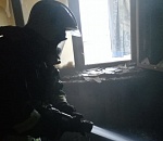 Средь бела дня в Астрахани вспыхнула квартира