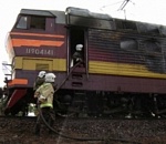 В Астрахани горели тепловоз, «Михайловский» и заброшенный дом