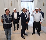 Сенатор РФ Андрей Яцкин проверил ход реконструкции КРК «Октябрь» в Астрахани