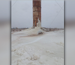 В астраханском селе разваливается единственная водонапорная башня 