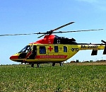 Санитарный вертолет спас  жителя Знаменска, быстро доставив его в Астрахань  