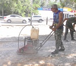 В Астрахани прихорашивают улицу Студенческая