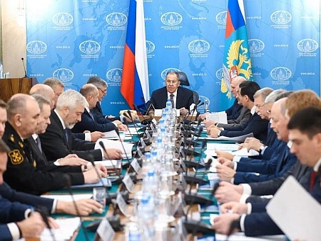 Сергей Лавров высоко оценил сотрудничество Астраханской области со странами Прикаспия