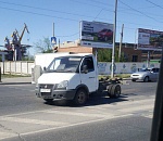 Вчера в Астрахани Газель «совсем будку потеряла»