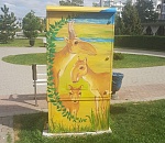 В Астрахани трансформаторы продолжают превращаться в произведения искусства