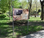 Фотовыставка «Ожившие строчки военных лет» открылась в Братском саду