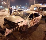 Под сенью петровского дуба Поло влетел в борт Логану