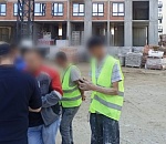 В Астрахани полиция проверила гастарбайтеров на стройплощадках