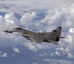 МиГ-29 отработали под Астраханью перехват условного противника