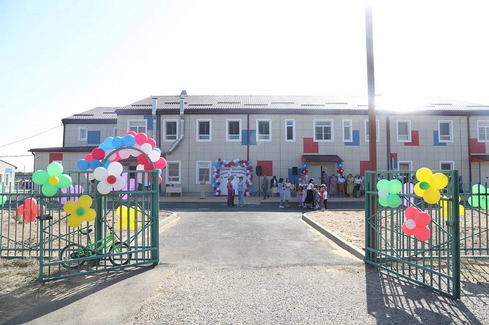 В астраханском поселке Нижний Баскунчак спустя три года ремонта открылся новый детский сад