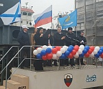 На астраханском заводе заложили спасательное судно для Минобороны