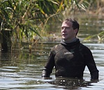 Похоже, что Дмитрий Медведев отмечает свой день рождения в Астрахани