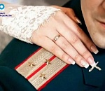 "Зеркальный" День защитника Отечества привлек в Астрахани шесть пар молодоженов