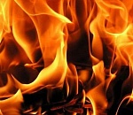 Ночью в Астрахани сгорел автомобиль