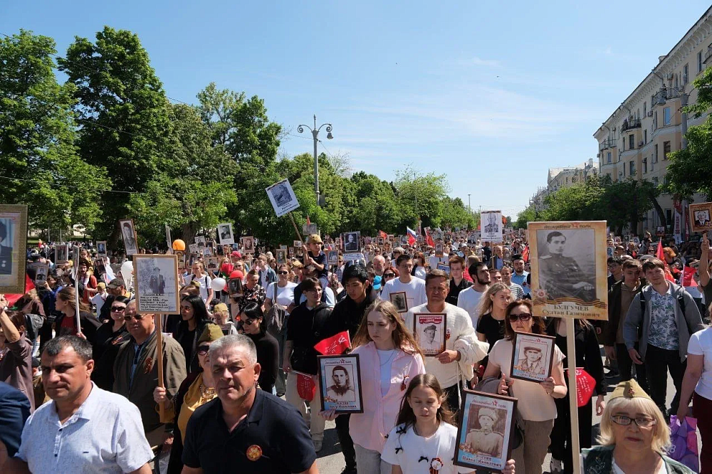«Бессмертный полк» вновь прошествует по астраханским улицам