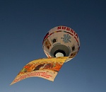 Как запускали икону над Астраханью на воздушном шаре