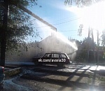 Астраханцев приглашают в АЦКК бесплатно помыть машины