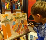 Выставка "Война и мир глазами детей Донбасса" открылась в Астрахани