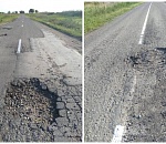 Утром – разметка, асфальт… потом? Странный ремонт дороги заметили в Астраханской области