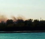 В Астрахани горит Городской остров