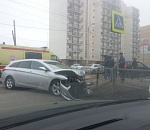 Девушка пострадала при столкновении иномарок в Астрахани