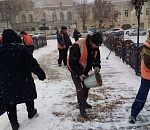 Снег в Астрахани будет идти еще больше суток