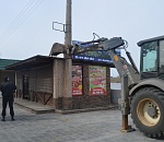 В Астрахани шашлычную сравняли с асфальтом